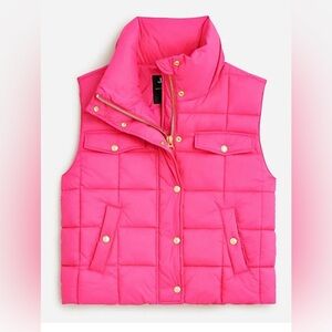 J.Crew Cropped Puffer Vest